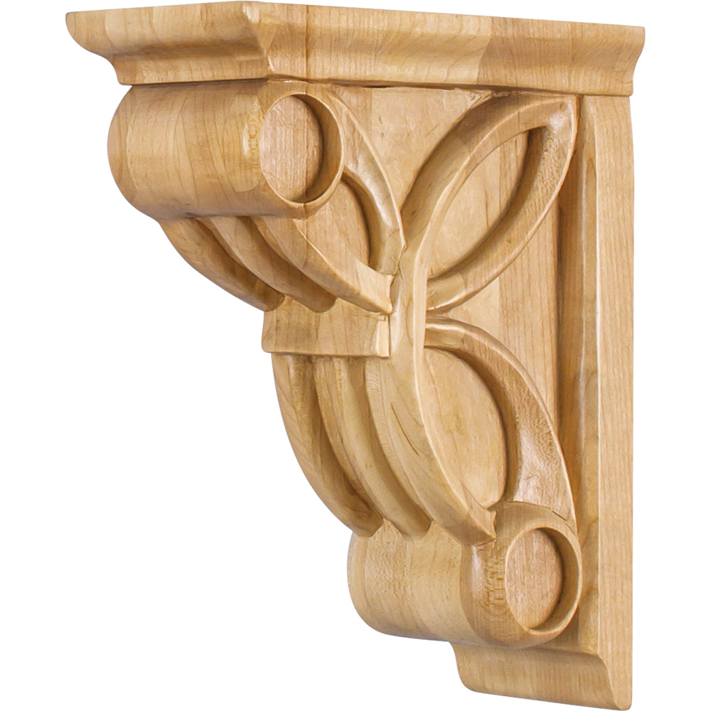 Celtic Weave Art Deco Corbel-Unfinished (Cherry)