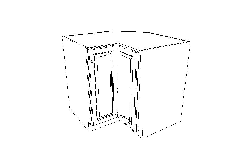 EASY REACH LS3612S(EZR3612) Corner Cabinet Shakertown (AK)