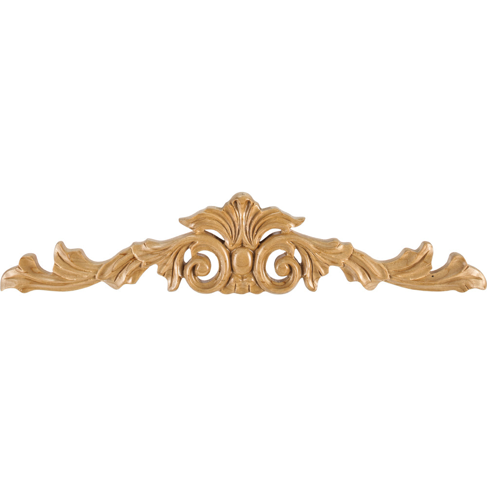 Acanthus Traditional Onlay-Unfinished (Rubberwood)