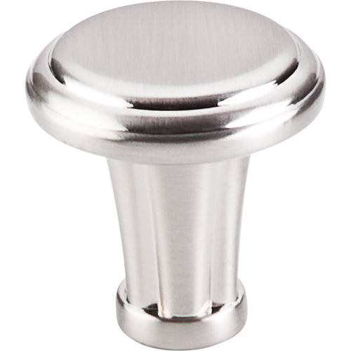 Luxor Knob Large 1 1/4in. Brushed Satin Nickel
