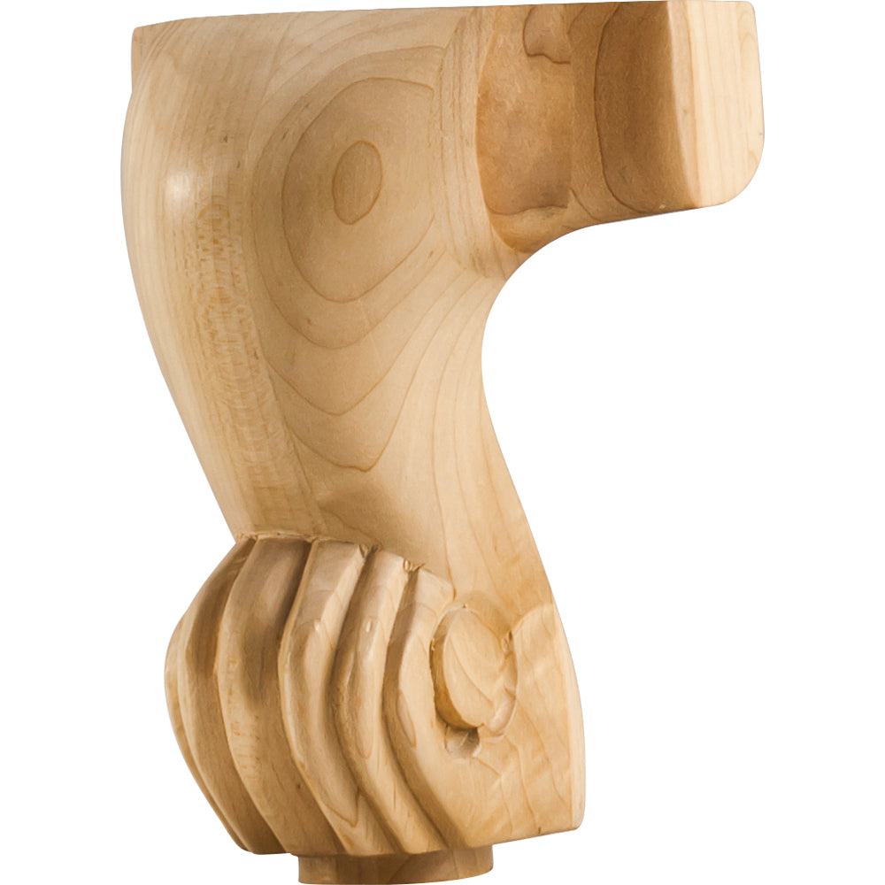 French Traditional Leg-Unfinished (Hard Maple)