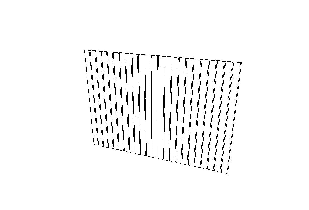 Finish Back Beaded Board Panel BP48341214 K-Cherry Glaze (KC)