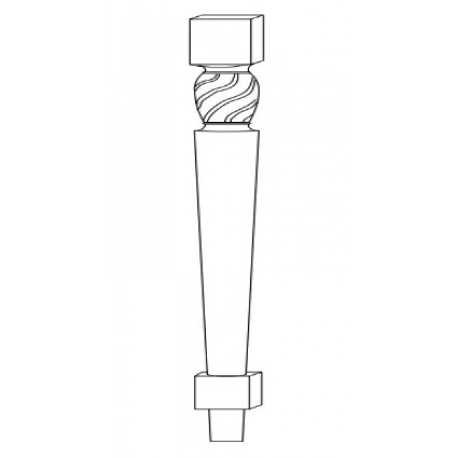 Décor legs LEG81 Pepper Shaker (AP)