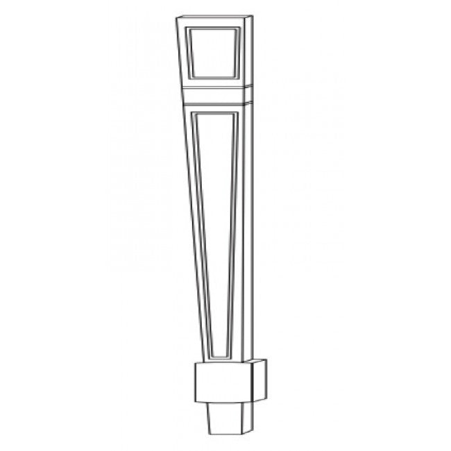 Décor legs LEG82 K-Cinnamon Glaze (KM)