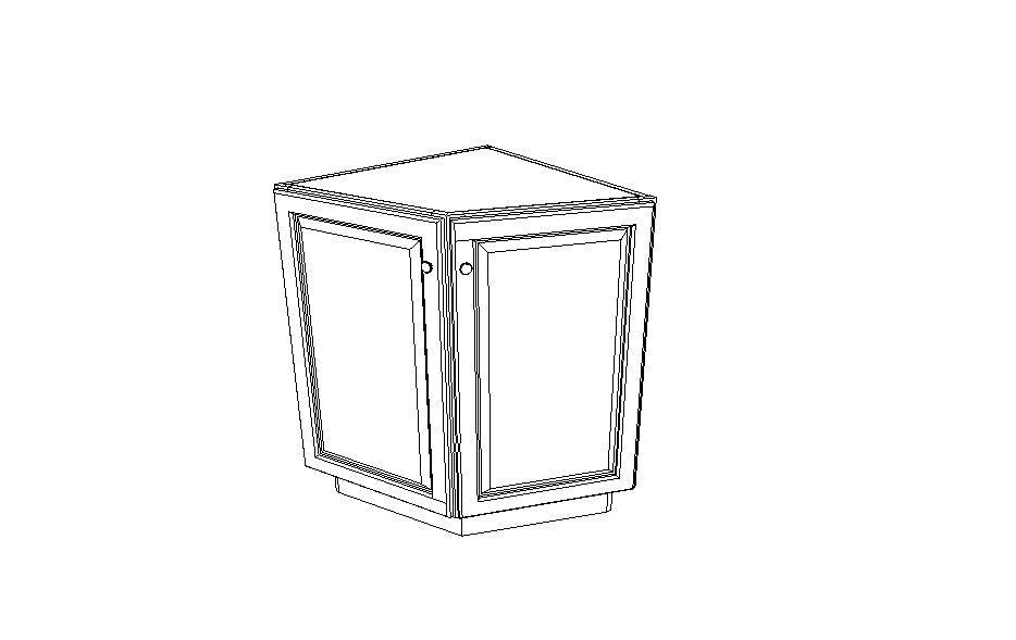 AB24 Base Angle Cabinets Shakertown (AK) – Flex Cabinets