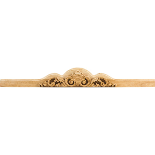 Shell Traditional Apron/Valance-Unfinished (White Birch)