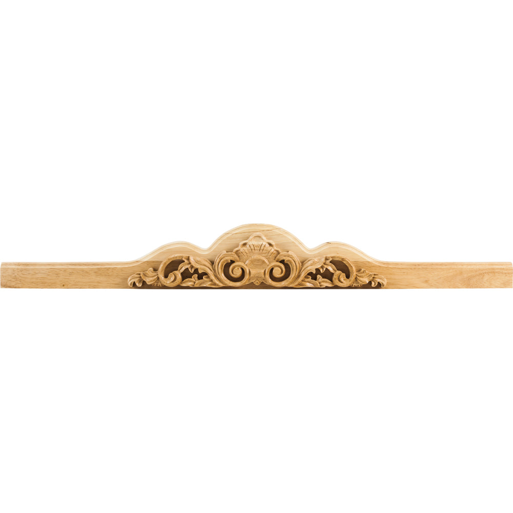 Shell Traditional Apron/Valance-Unfinished (White Birch)