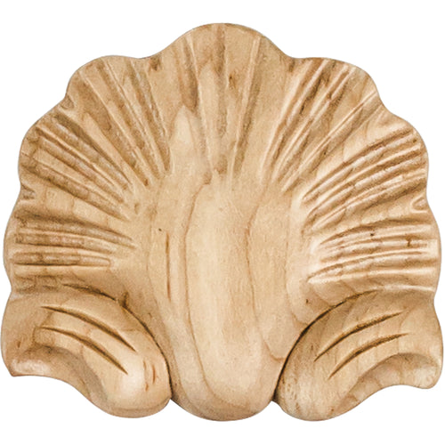 Shell Traditional Applique-Unfinished (Hard Maple)