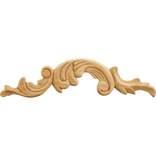 Acanthus Traditional Right Applique-Unfinished (Hard Maple)