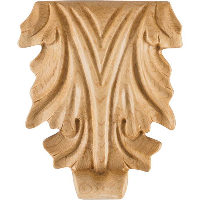 Acanthus Traditional Applique-Unfinished (Hard Maple)