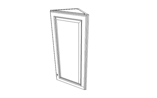AW42 Angle Wall Cabinets Country Oak Classic (CYOF)
