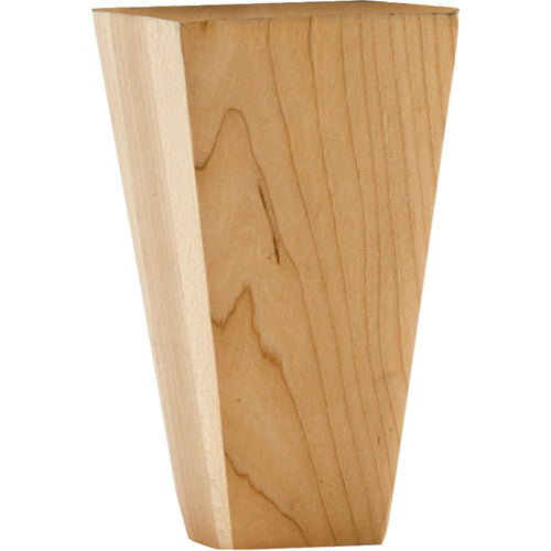 Shaker Style Bun Foot-Unfinished (Oak)