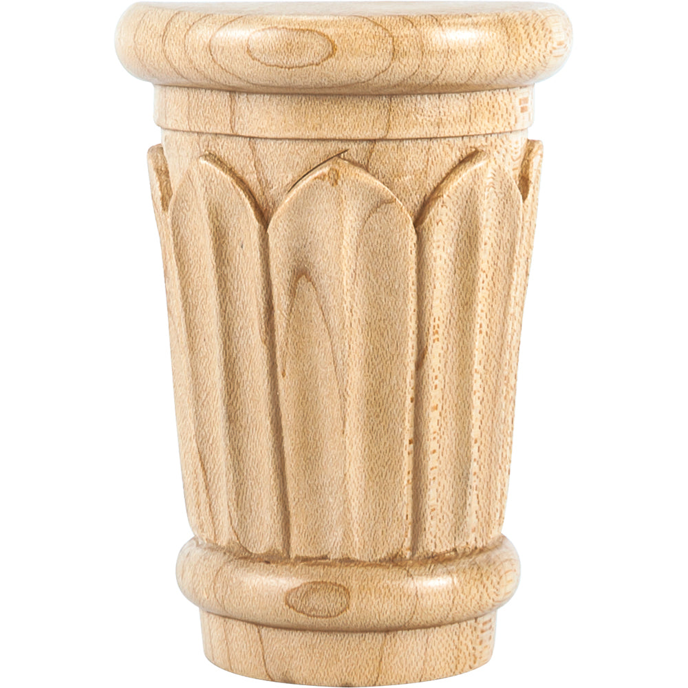 Reed Traditional Capital-Unfinished (Rubberwood)