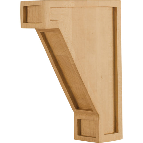 Arts & Crafts Corbel-Unfinished (Rubberwood)