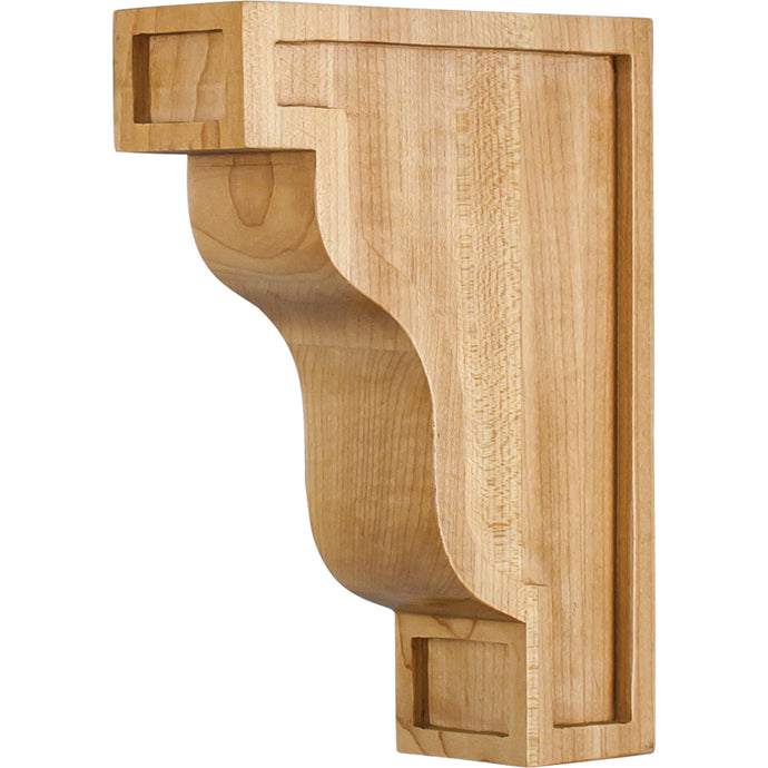Arts & Crafts Corbel-Unfinished (Rubberwood)