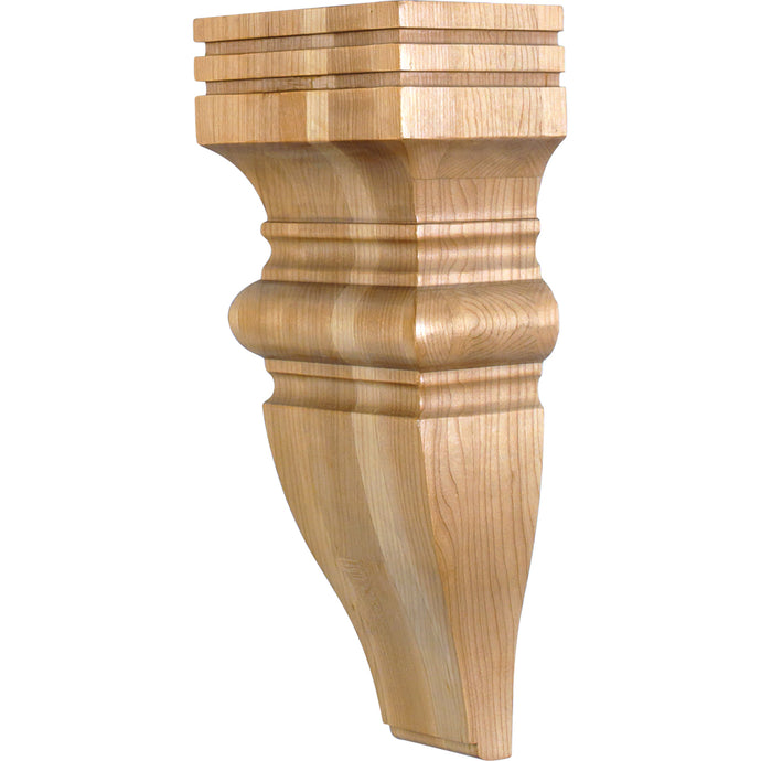 Baroque Traditional Corbel-Unfinished (Rubberwood)