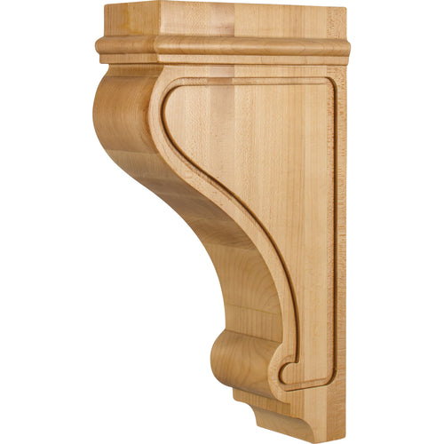 Transitional Arts & Craft Corbel -Unfinished (Rubberwood)