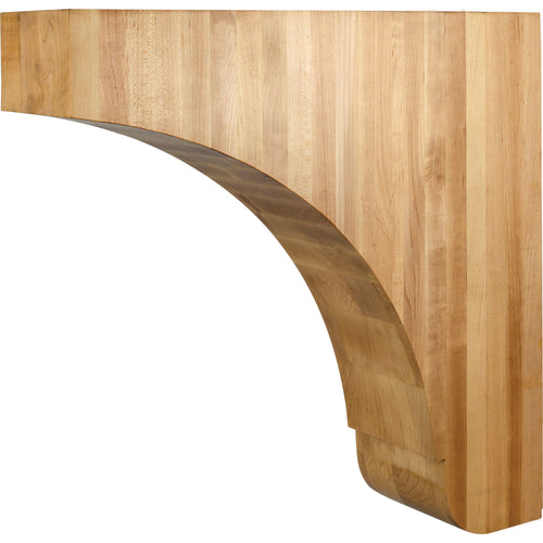 Transitional Corbel-Unfinished (Rubberwood)