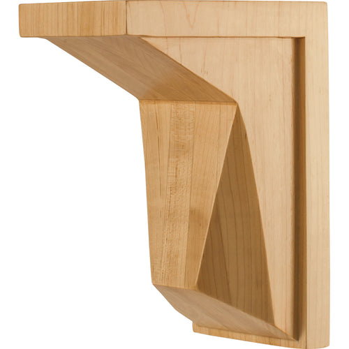 Modern With Beveled Edges   -Unfinished (Hard Maple)