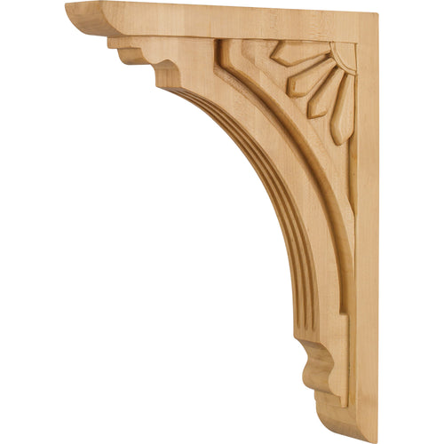 Art Deco Corbel-Unfinished (Hard Maple)