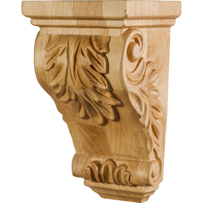 Acanthus Traditional Corbel-Unfinished (Alder)
