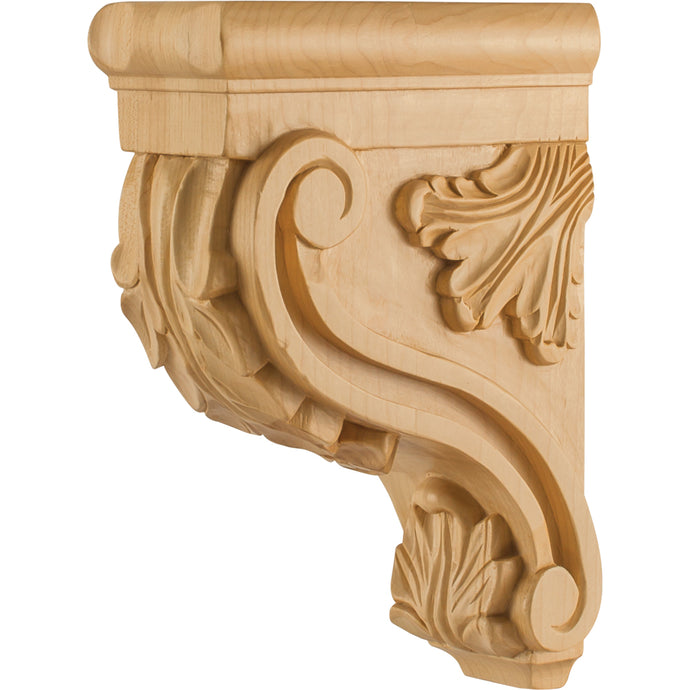 Acanthus Traditional Bar Bracket-Unfinished (Cherry)