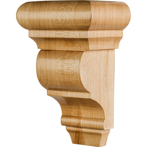Traditional Smooth Bar Bracket-Unfinished (Cherry)