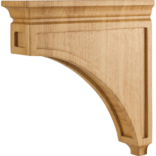 Mission Style Bar Bracket-Unfinished (Rubberwood)