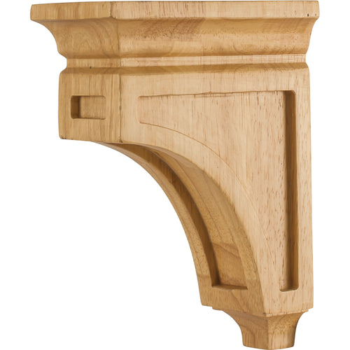 Mission Style Bar Bracket-Unfinished (White Birch)