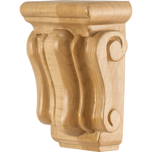 Mini Traditional Corbel-Unfinished (Rubberwood)