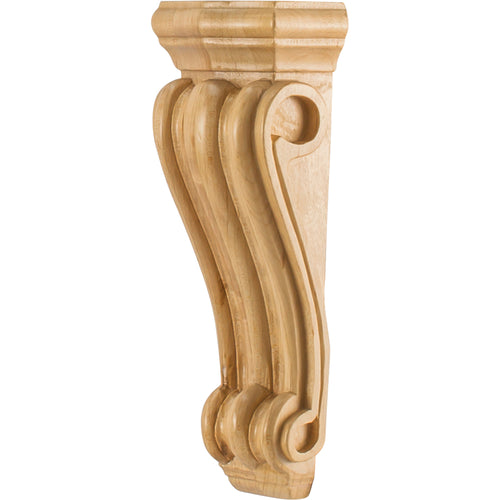 Low Profile Traditional Corbel-Unfinished (Alder)