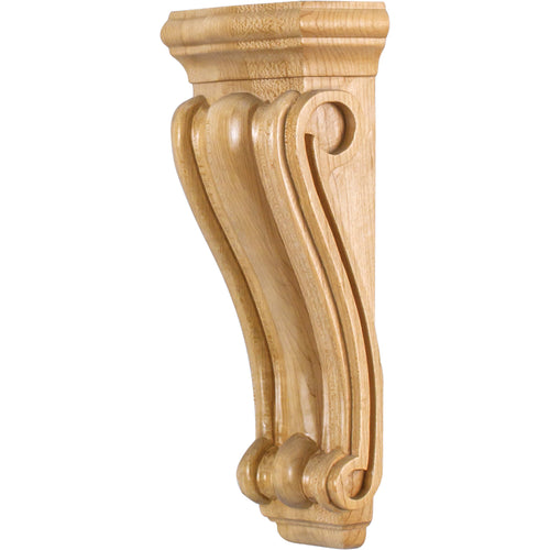 Low Profile Traditional Corbel-Unfinished (Rubberwood)
