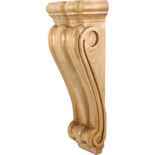 Smooth Profile Traditional Corbel-Unfinished (Hard Maple)