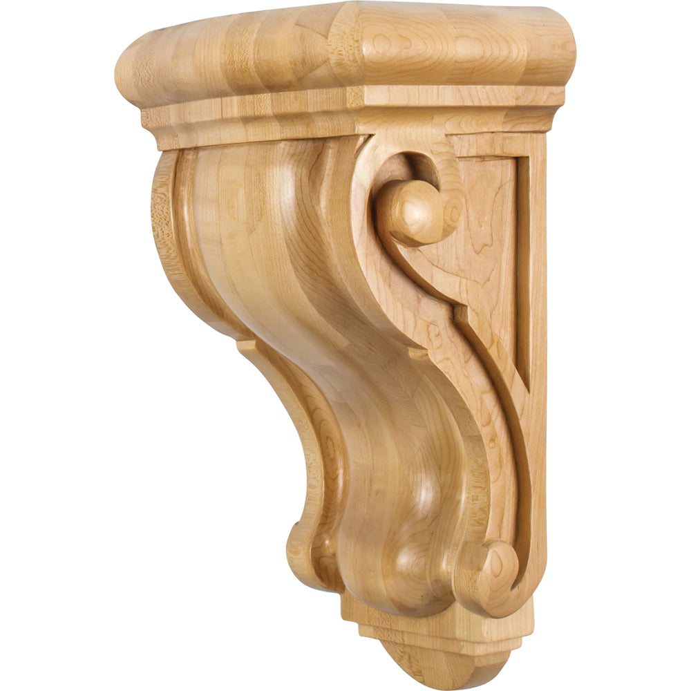 Rounded Traditional Corbel-Unfinished (Hard Maple)