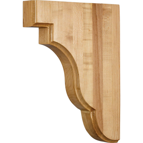 Square Edge Bar Bracket-Unfinished (Cherry)