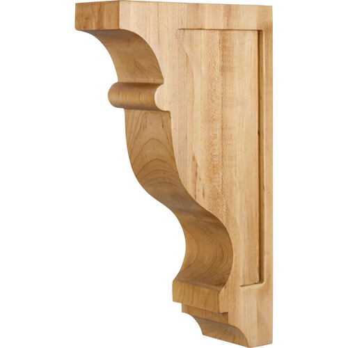 Transitional Contour Corbel-Unfinished (Rubberwood)