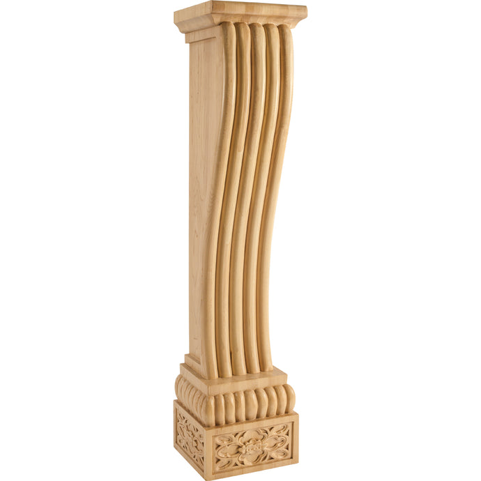 Baroque Traditional Fireplace Corbel-Unfinished (Alder)