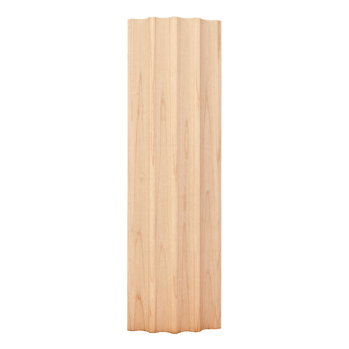 Curved Fluted Moulding-Unfinished (Hard Maple)
