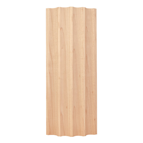 Curved Fluted Moulding-Unfinished (Hard Maple)