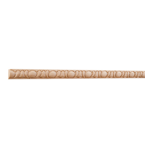 Egg & Dart Traditional Hand Carved Mouldings-Unfinished (Hard Maple)