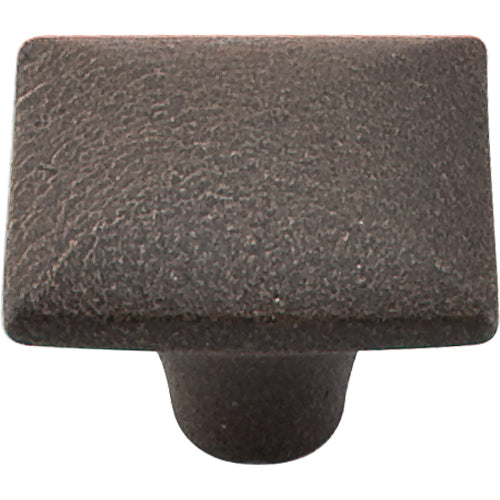 Square Iron Knob Smooth 1 3/8in.