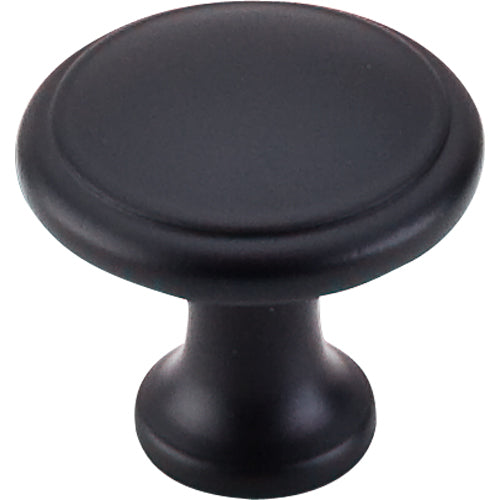 Ringed Knob 1 1/8in.  Flat Black