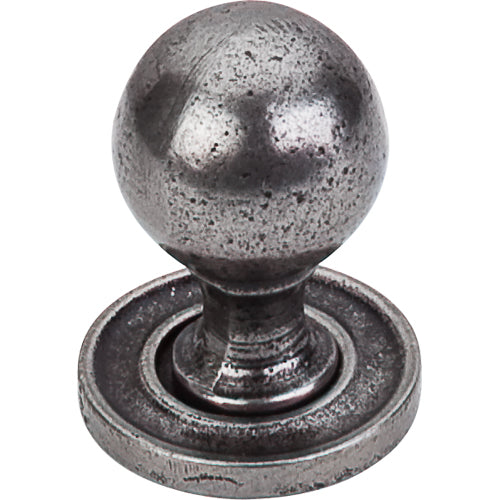 Paris Knob Smooth 1 1/16in. w/ Backplate