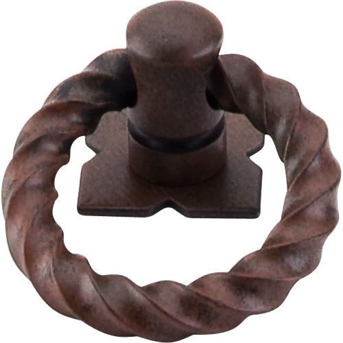Twist Ring Pull w/Backplate 1 3/8in.