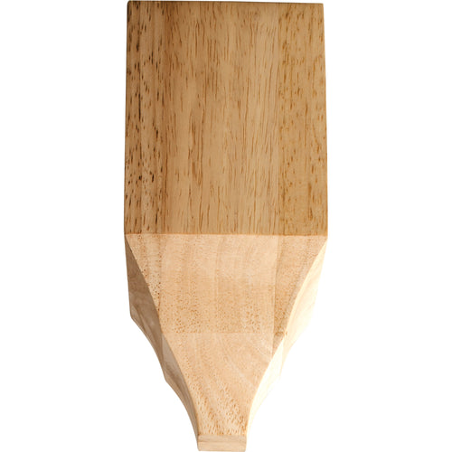 Moulding Cornice Block In-line Transition-Unfinished (Rubberwood)