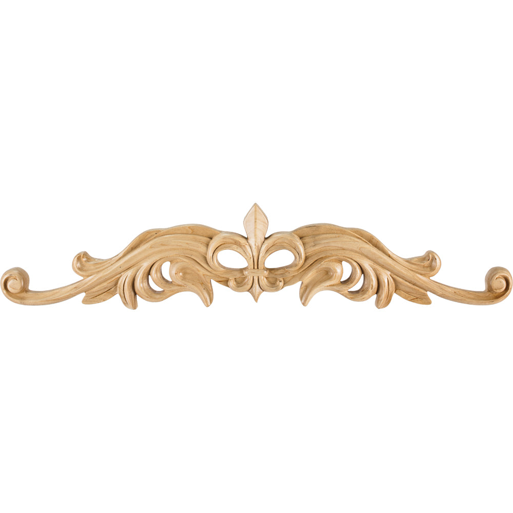 Fleur-De-Lis Traditional Onlay-Unfinished (Hard Maple)