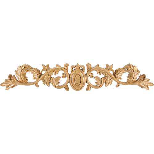 Acanthus Traditional Onlay-Unfinished (Rubberwood)