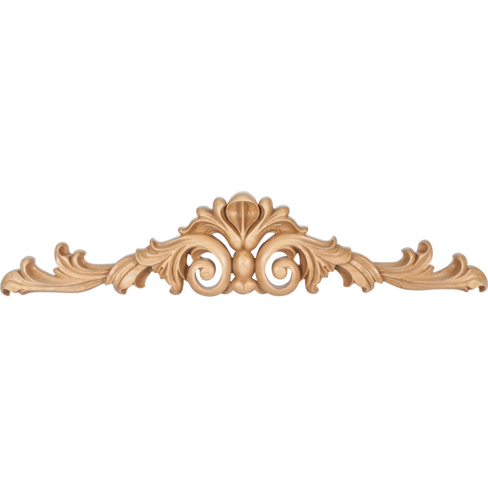 Acanthus Hand Carved Onlay-Unfinished (Cherry)