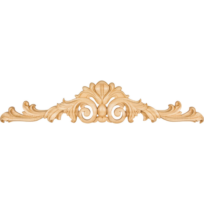 Acanthus Hand Carved Onlay-Unfinished (Cherry)