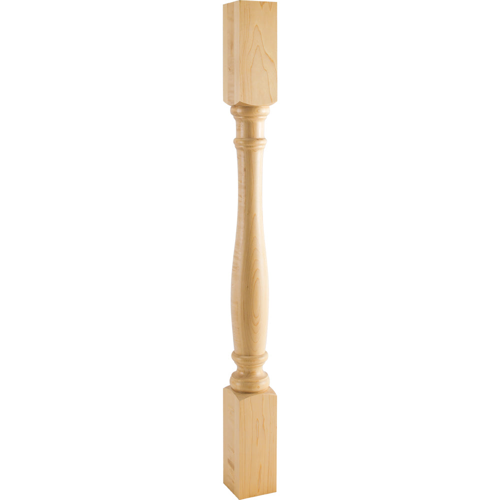 Turned Traditional Post-Unfinished (Alder)